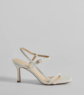 Sexy Chic Square Toe Stiletto Heels